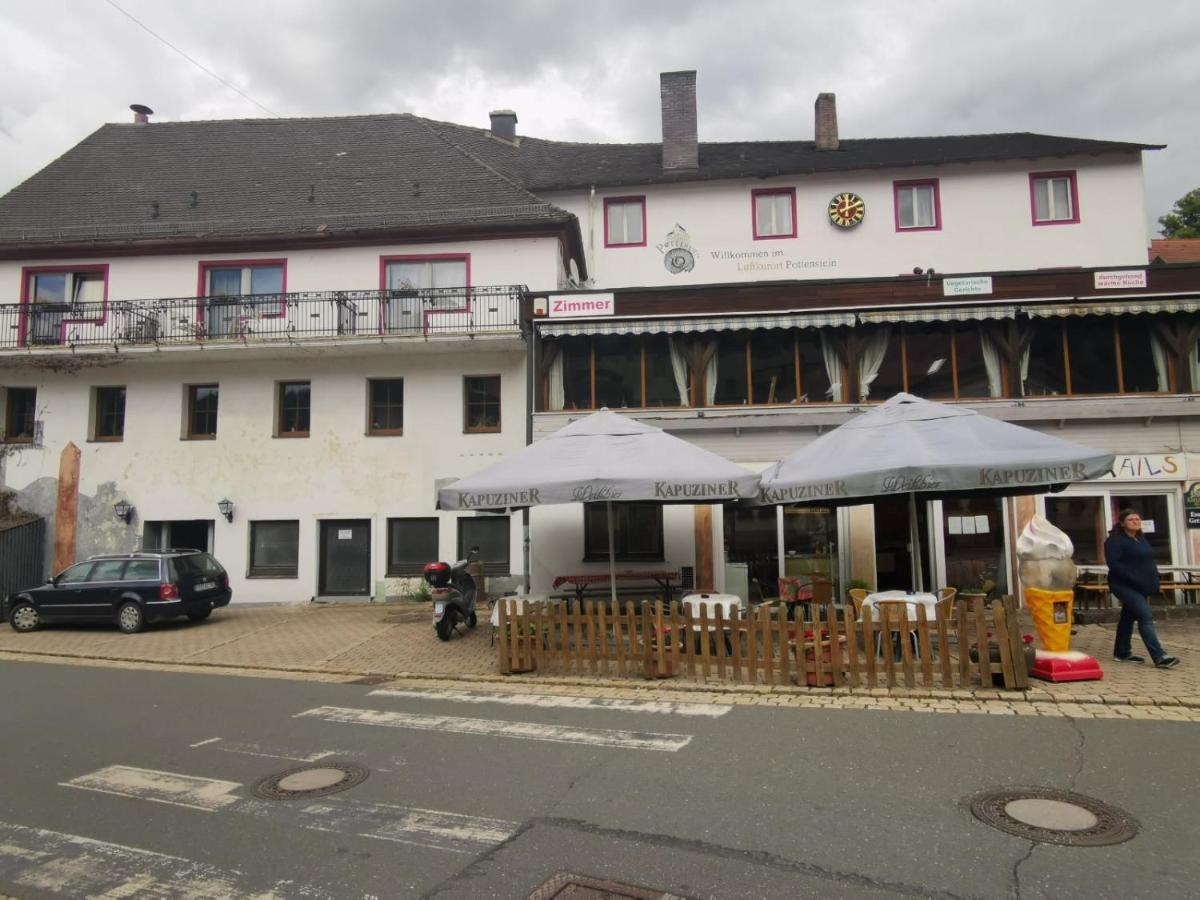 Gaestehaus Am Rathaus Потенщайн Екстериор снимка